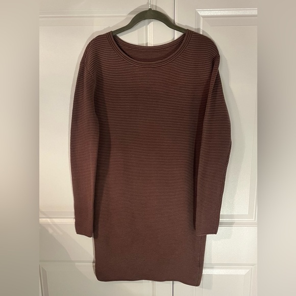 Wilfred Cashmere Silk Blend Sweater Dress- Medium - Picture 2 of 8